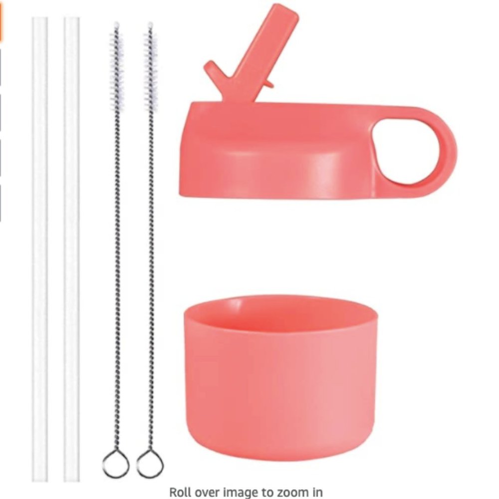 Straw Lid and Boot fits Hydro Flask Wide Mouth